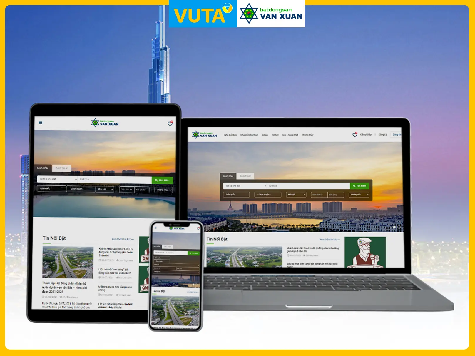 Sàn Giao Dịch Bất Động Sản VẠN XUÂN