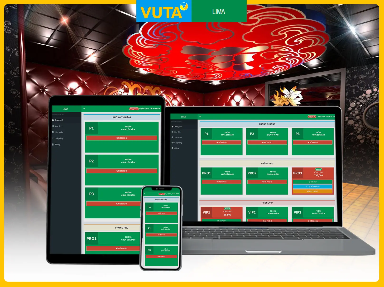 Phần Mềm Quản Lý KARAOKE LIMA