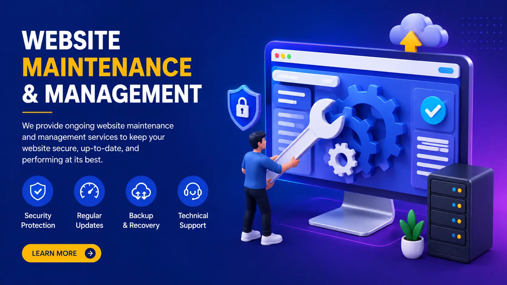 Chăm sóc & Quản trị Web